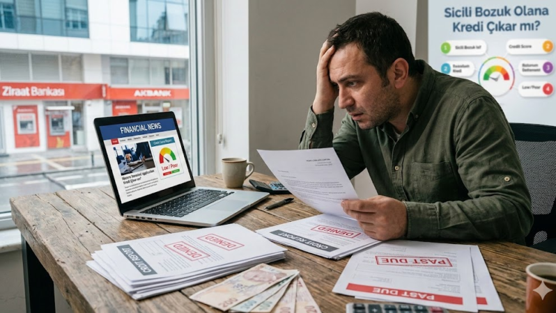 Sicili Bozuk Olana Kredi Çıkar mı?