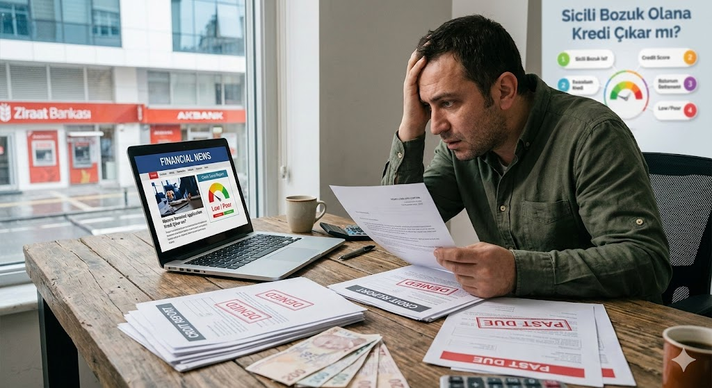 Sicili Bozuk Olana Kredi Çıkar mı?